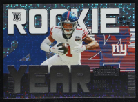 Malik Nabers 2024 Panini Contenders Rookie of the Year #7 RC at PristineAuction.com