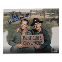 Mike Farrell Signed "M*A*S*H" 8x10 Photo Inscribed "Peace!" (Beckett) at PristineAuction.com