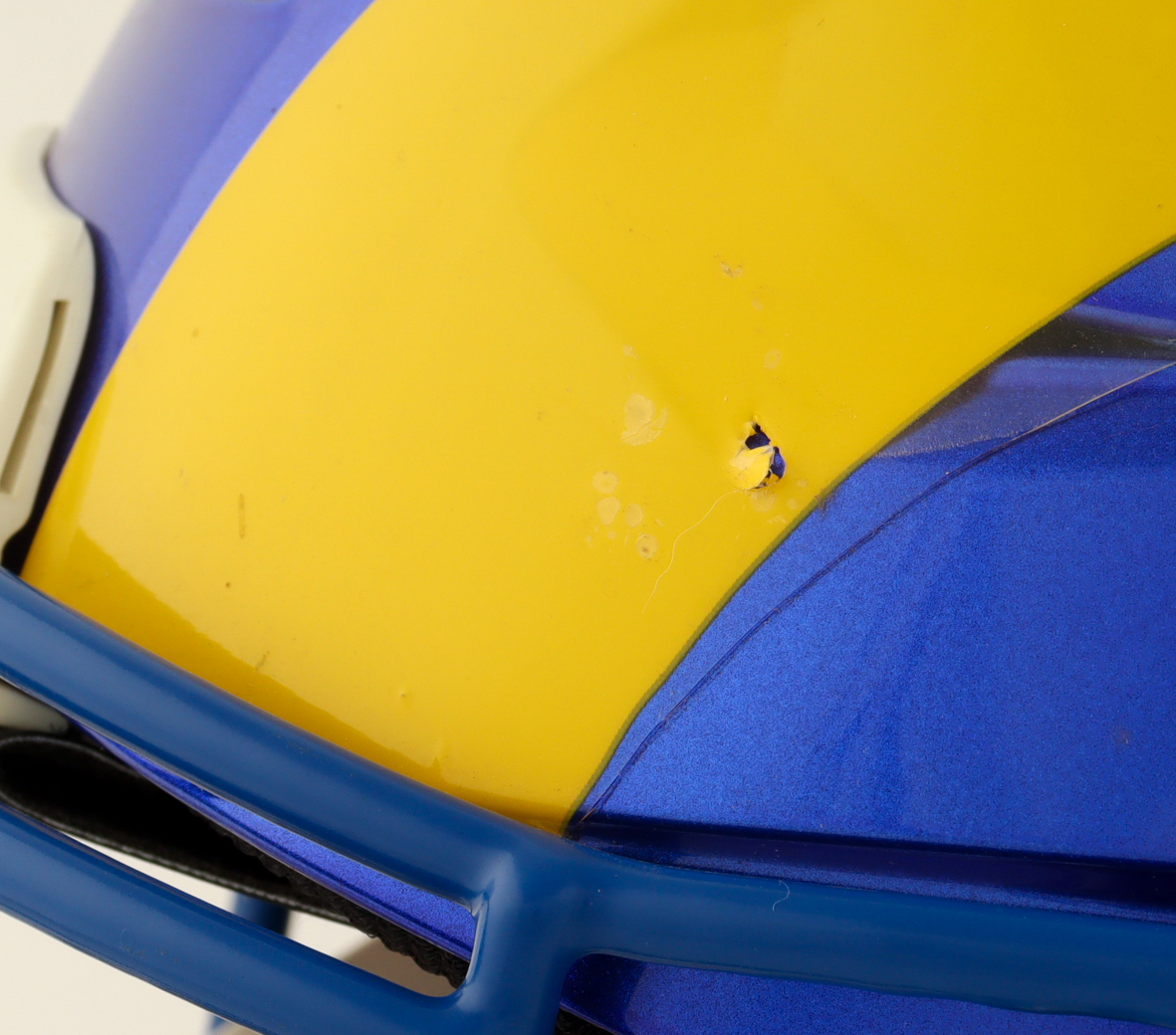 Marshall Faulk Signed Rams Full-Size Authentic On-Field SpeedFlex Helmet (Beckett) at PristineAuction.com Marshall Faulk Signed Rams Full-Size Authentic On-Field SpeedFlex Helmet (Beckett) at PristineAuction.com