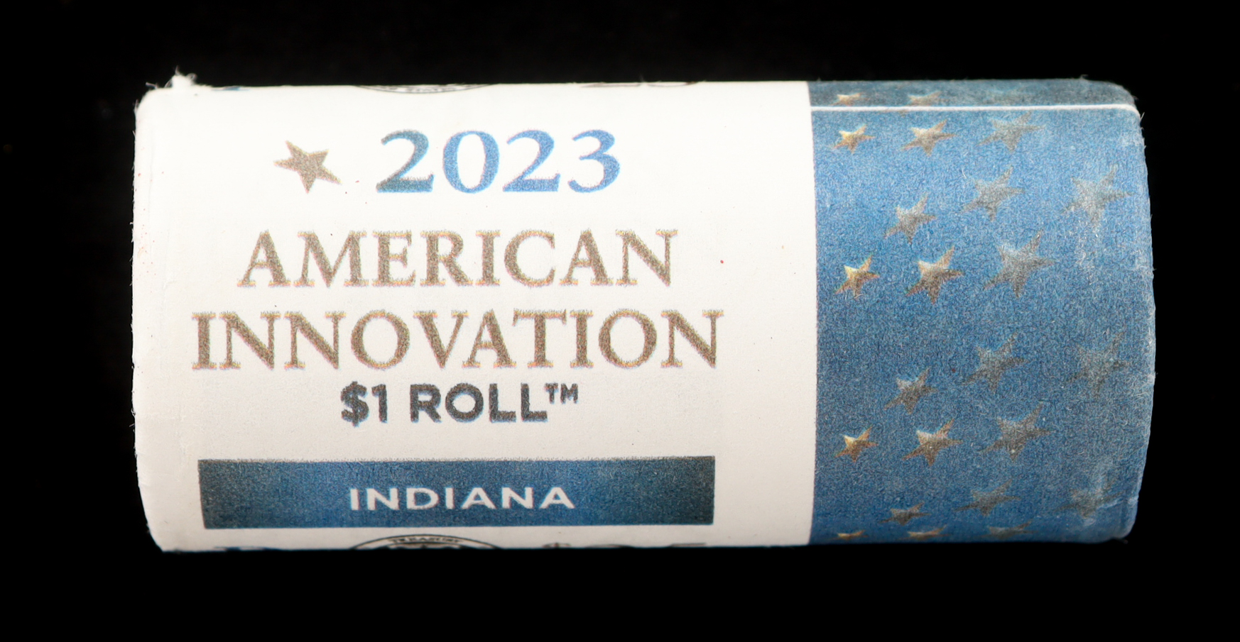 2023-P American Innovation Indiana Dollar Roll of (25) Coins at PristineAuction.com 2023-P American Innovation Indiana Dollar Roll of (25) Coins at PristineAuction.com