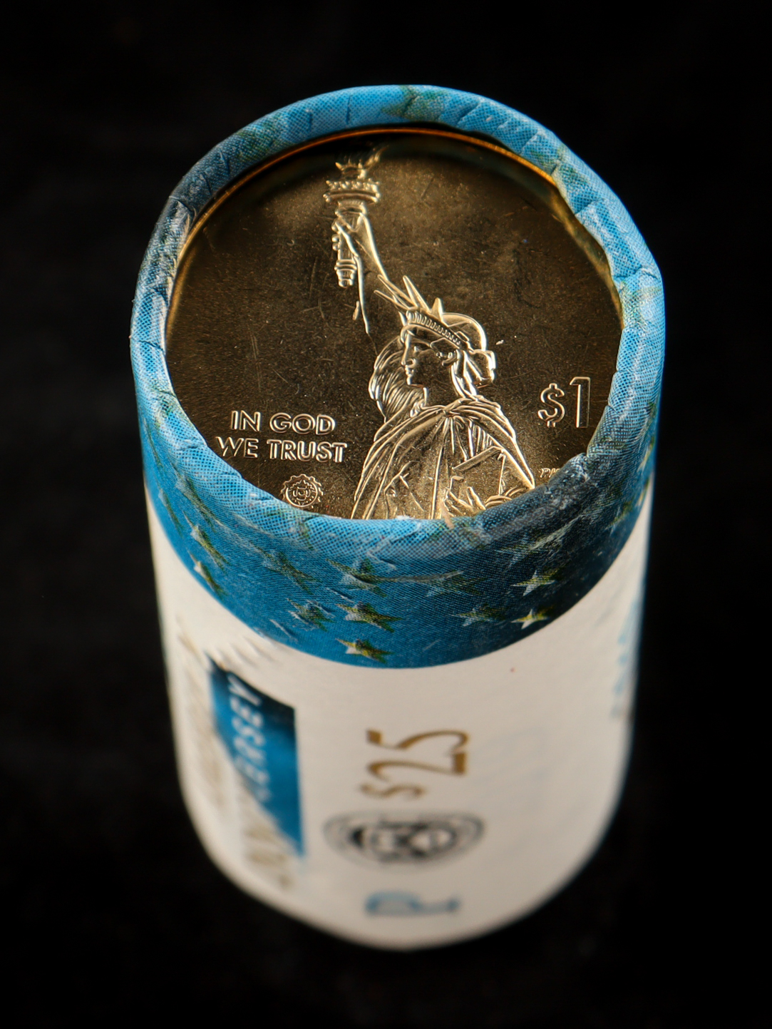 2019-P American Innovation New Jersey Dollar Roll of (25) Coins at PristineAuction.com 2019-P American Innovation New Jersey Dollar Roll of (25) Coins at PristineAuction.com