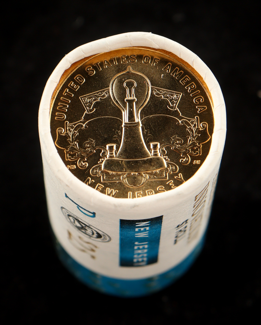 2019-P American Innovation New Jersey Dollar Roll of (25) Coins at PristineAuction.com 2019-P American Innovation New Jersey Dollar Roll of (25) Coins at PristineAuction.com
