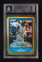 Chris Coghlan 2007 Bowman Chrome Draft Future's Gold Refractors #BDPP95 RC #41/50 (BGS 9) at PristineAuction.com