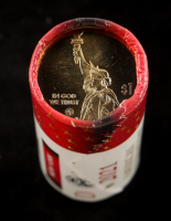 2021-D American Innovation New York Dollar Roll of (25) Coins at PristineAuction.com