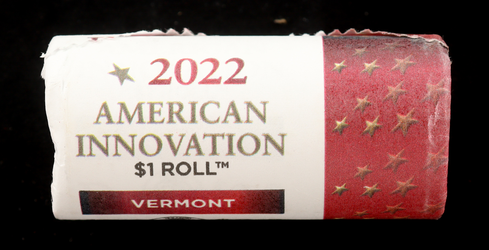 2022-D American Innovation Vermont Dollar Roll of (25) Coins at PristineAuction.com 2022-D American Innovation Vermont Dollar Roll of (25) Coins at PristineAuction.com