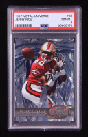 Jerry Rice 1997 Metal Universe #84 (PSA 8) at PristineAuction.com