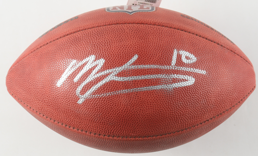 Mac Jones Signed "The Duke" NFL Football (Beckett) at PristineAuction.com Mac Jones Signed "The Duke" NFL Football (Beckett) at PristineAuction.com