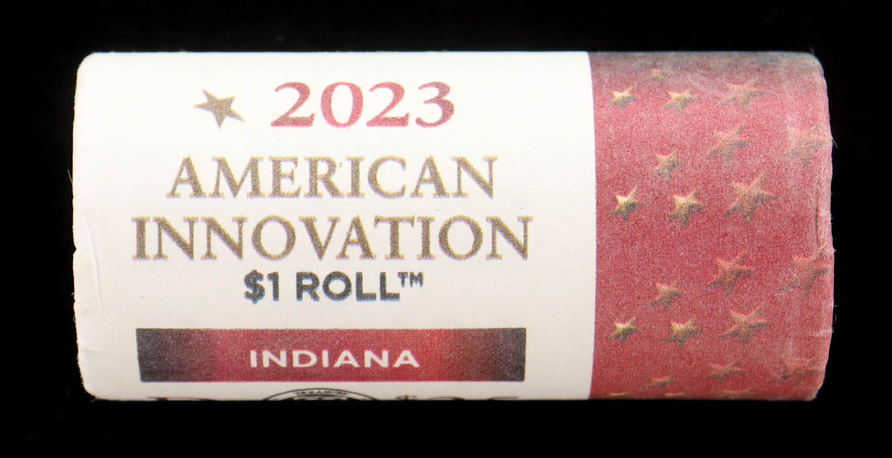 2023-D American Innovation Indiana Dollar Roll of (25) Coins at PristineAuction.com 2023-D American Innovation Indiana Dollar Roll of (25) Coins at PristineAuction.com