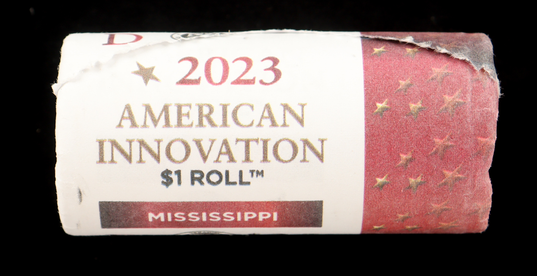 2023-D American Innovation Mississippi Dollar Roll of (25) Coins at PristineAuction.com 2023-D American Innovation Mississippi Dollar Roll of (25) Coins at PristineAuction.com