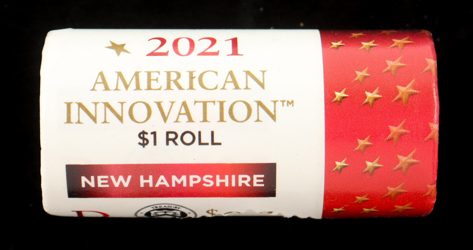 2021-D American Innovation New Hampshire Dollar Roll of (25) Coins at PristineAuction.com 2021-D American Innovation New Hampshire Dollar Roll of (25) Coins at PristineAuction.com