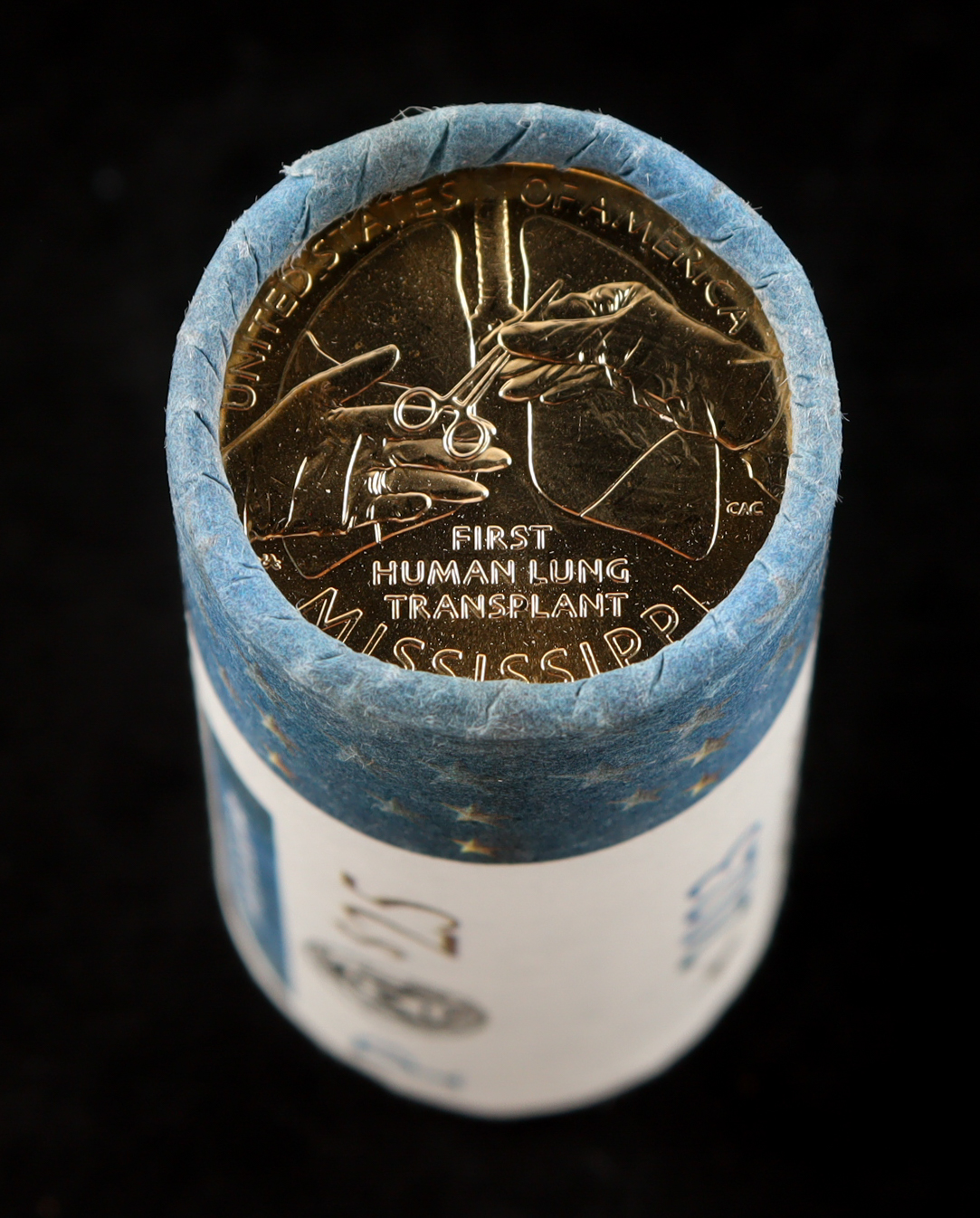 2023-P American Innovation Mississippi Dollar Roll of (25) Coins at PristineAuction.com 2023-P American Innovation Mississippi Dollar Roll of (25) Coins at PristineAuction.com