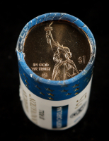 2021-P American Innovation North Carolina Dollar Roll of (25) Coins at PristineAuction.com