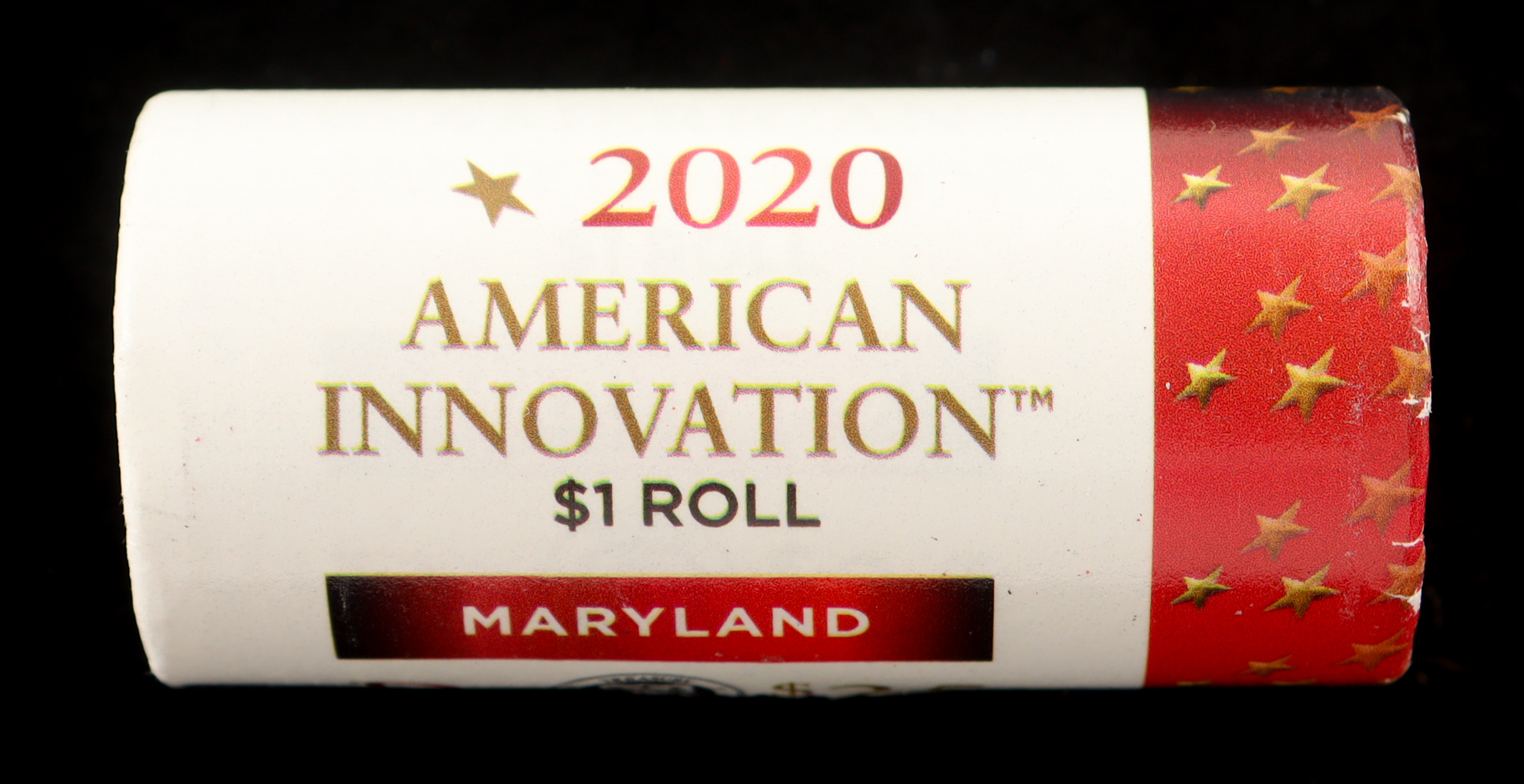2020-D American Innovation Maryland Dollar Roll of (25) Coins at PristineAuction.com 2020-D American Innovation Maryland Dollar Roll of (25) Coins at PristineAuction.com