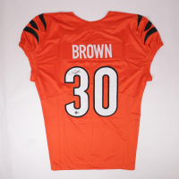 Chase Brown Signed Jersey (Beckett) at PristineAuction.com