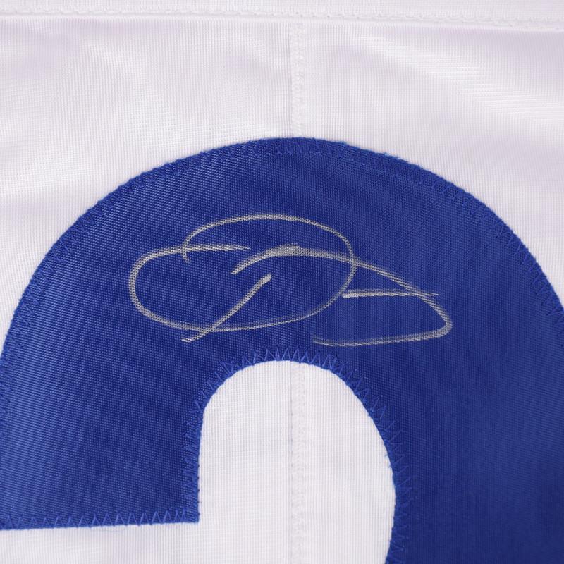 Odell Beckham Jr. Signed Jersey Inscribed "SB LVI Champs" (Beckett) at PristineAuction.com Odell Beckham Jr. Signed Jersey Inscribed "SB LVI Champs" (Beckett) at PristineAuction.com