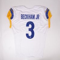 Odell Beckham Jr. Signed Jersey Inscribed "SB LVI Champs" (Beckett) at PristineAuction.com