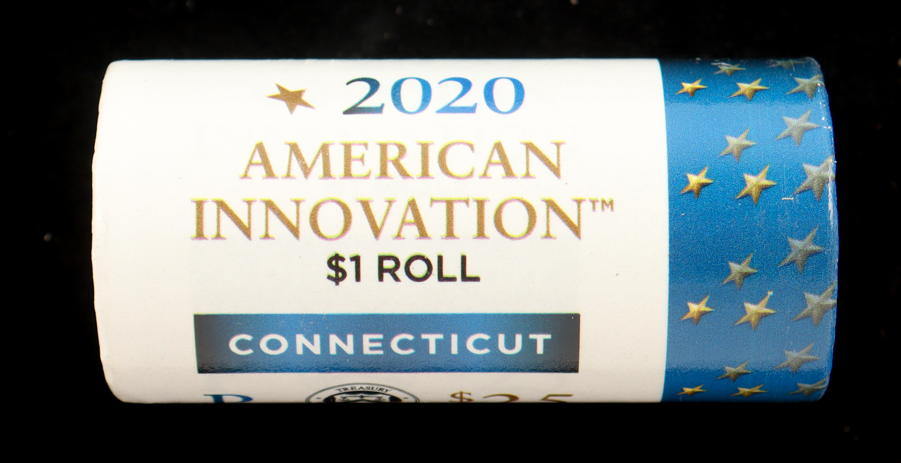 2020-P American Innovation Connecticut Dollar Roll of (25) Coins at PristineAuction.com 2020-P American Innovation Connecticut Dollar Roll of (25) Coins at PristineAuction.com