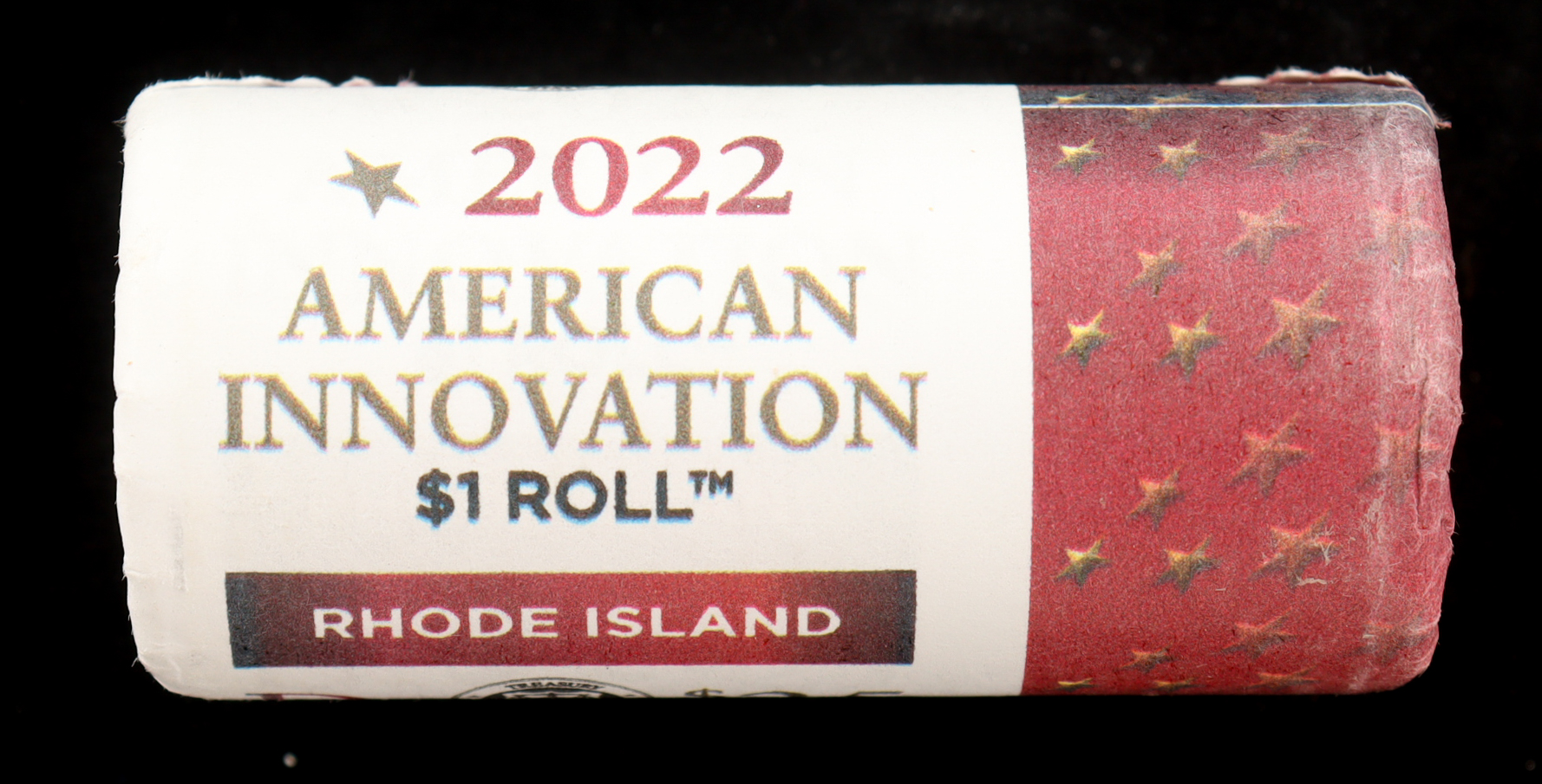 2022-D American Innovation Rhode Island Dollar Roll of (25) Coins at PristineAuction.com 2022-D American Innovation Rhode Island Dollar Roll of (25) Coins at PristineAuction.com