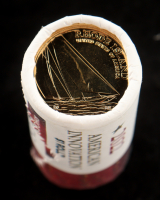 2022-D American Innovation Rhode Island Dollar Roll of (25) Coins at PristineAuction.com