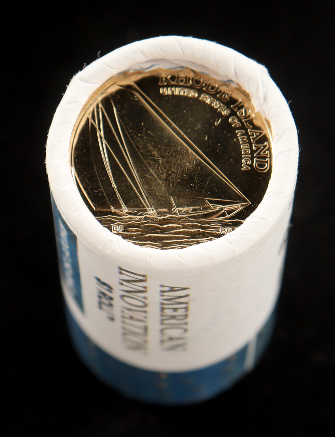 2022-P American Innovation Rhode Island Dollar Roll of (25) Coins at PristineAuction.com 2022-P American Innovation Rhode Island Dollar Roll of (25) Coins at PristineAuction.com