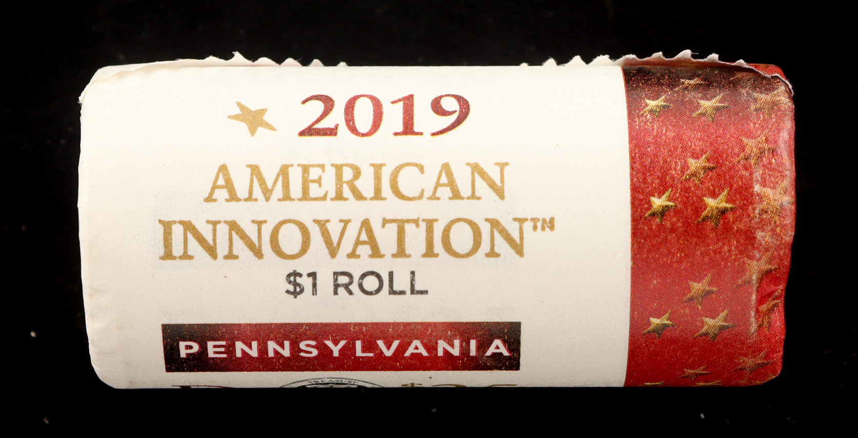 2019-D American Innovation Pennsylvania Dollar Roll of (25) Coins at PristineAuction.com 2019-D American Innovation Pennsylvania Dollar Roll of (25) Coins at PristineAuction.com