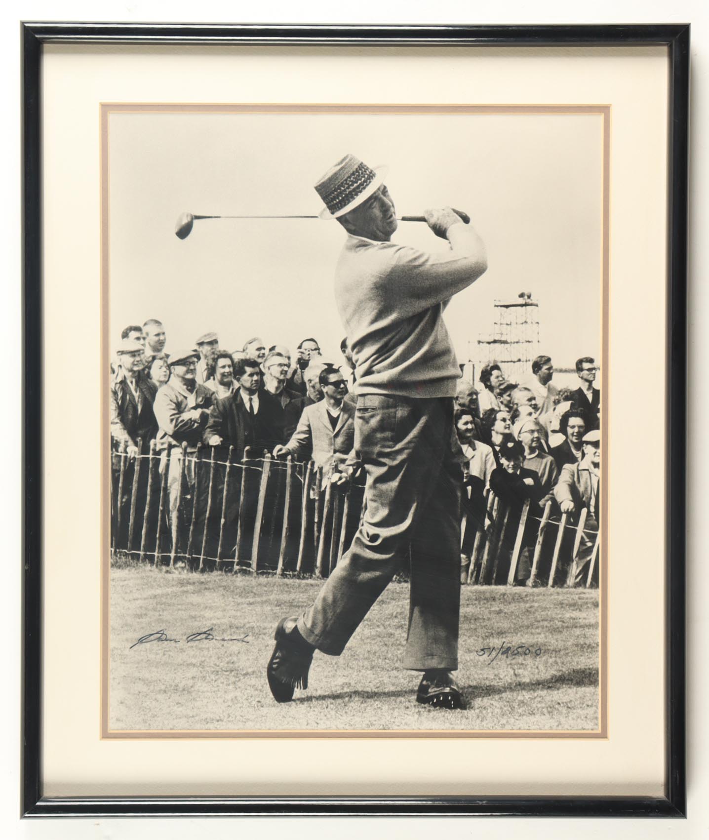 Sam Snead Signed LE Custom Framed Photo Display (PSA | Auto Grade 9) at PristineAuction.com Sam Snead Signed LE Custom Framed Photo Display (PSA | Auto Grade 9) at PristineAuction.com