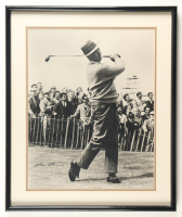 Sam Snead Signed LE Custom Framed Photo Display (PSA | Auto Grade 9) at PristineAuction.com