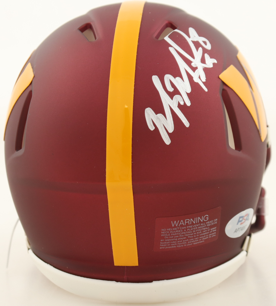 Marcus Mariota Signed Commanders Speed Mini Helmet (PSA) at PristineAuction.com Marcus Mariota Signed Commanders Speed Mini Helmet (PSA) at PristineAuction.com