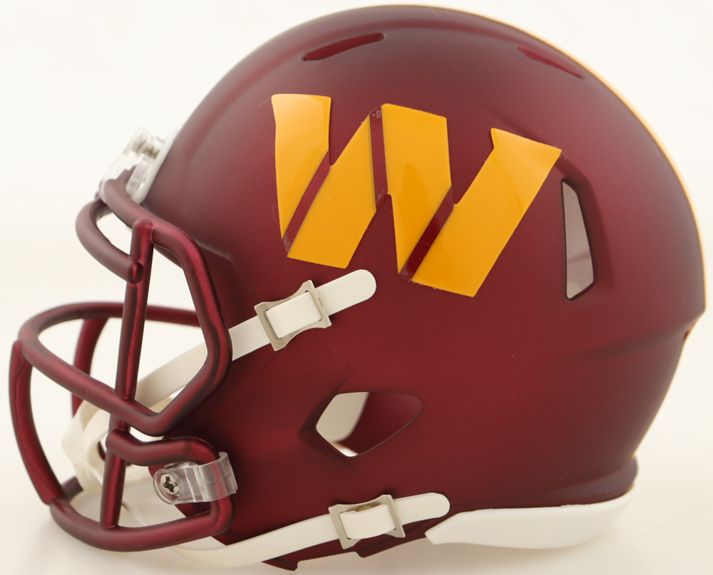 Marcus Mariota Signed Commanders Speed Mini Helmet (PSA) at PristineAuction.com Marcus Mariota Signed Commanders Speed Mini Helmet (PSA) at PristineAuction.com