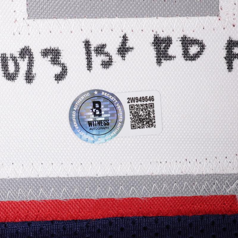 Christian Gonzalez Signed Jersey Inscribed "No Days Off", "2024 All Pro" & "2023 1st RD Pick" (Beckett) at PristineAuction.com Christian Gonzalez Signed Jersey Inscribed "No Days Off", "2024 All Pro" & "2023 1st RD Pick" (Beckett) at PristineAuction.com