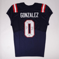 Christian Gonzalez Signed Jersey Inscribed "No Days Off", "2024 All Pro" & "2023 1st RD Pick" (Beckett) at PristineAuction.com