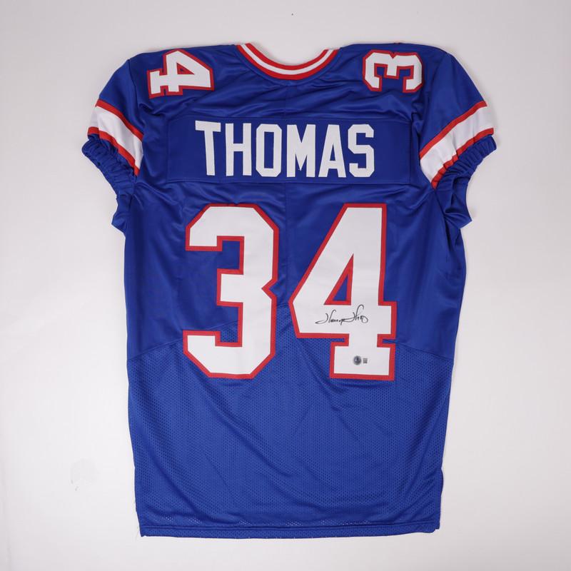 Thurman Thomas Signed Jersey (Beckett) at PristineAuction.com Thurman Thomas Signed Jersey (Beckett) at PristineAuction.com