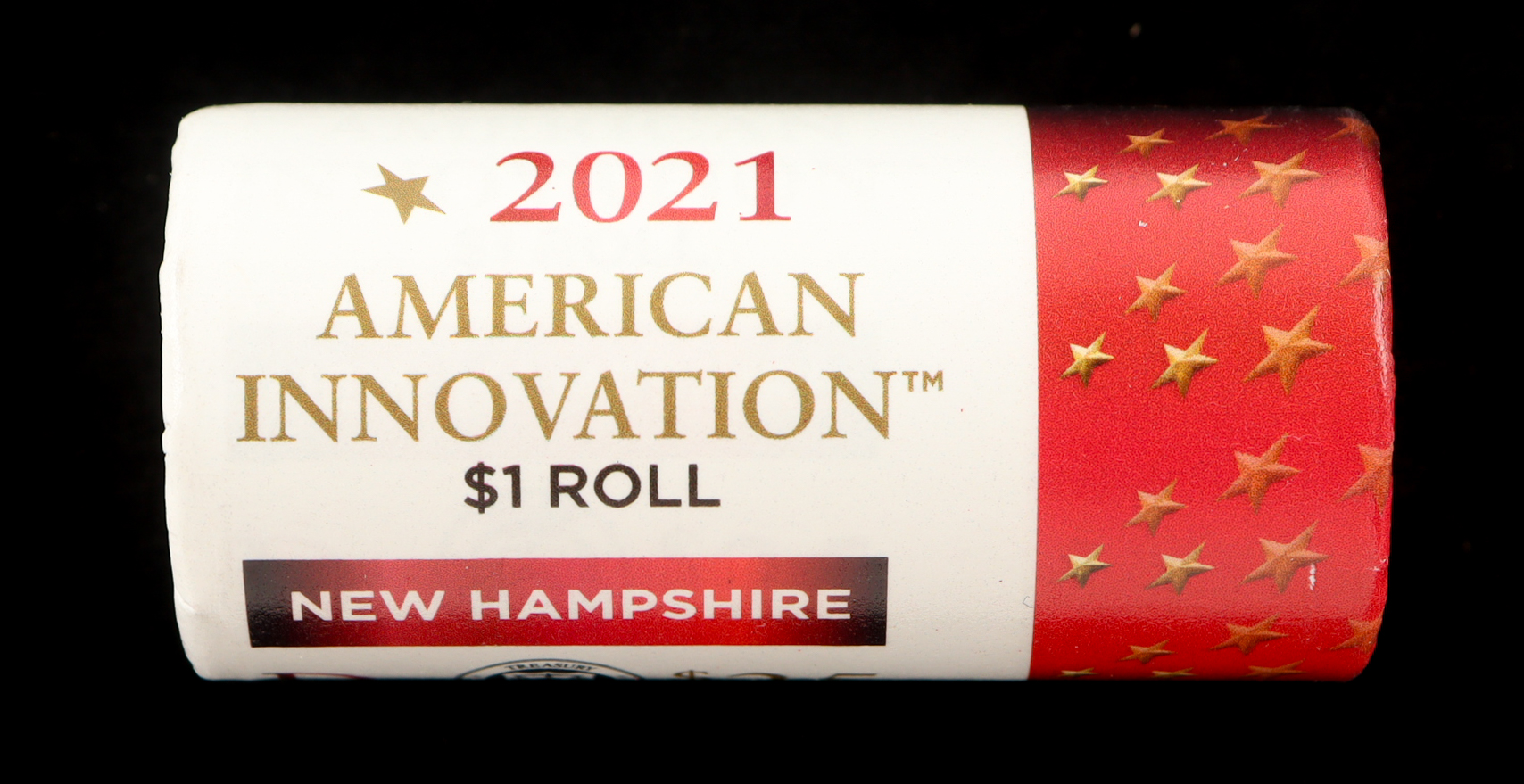2021-D American Innovation New Hampshire Dollar Roll of (25) Coins at PristineAuction.com 2021-D American Innovation New Hampshire Dollar Roll of (25) Coins at PristineAuction.com