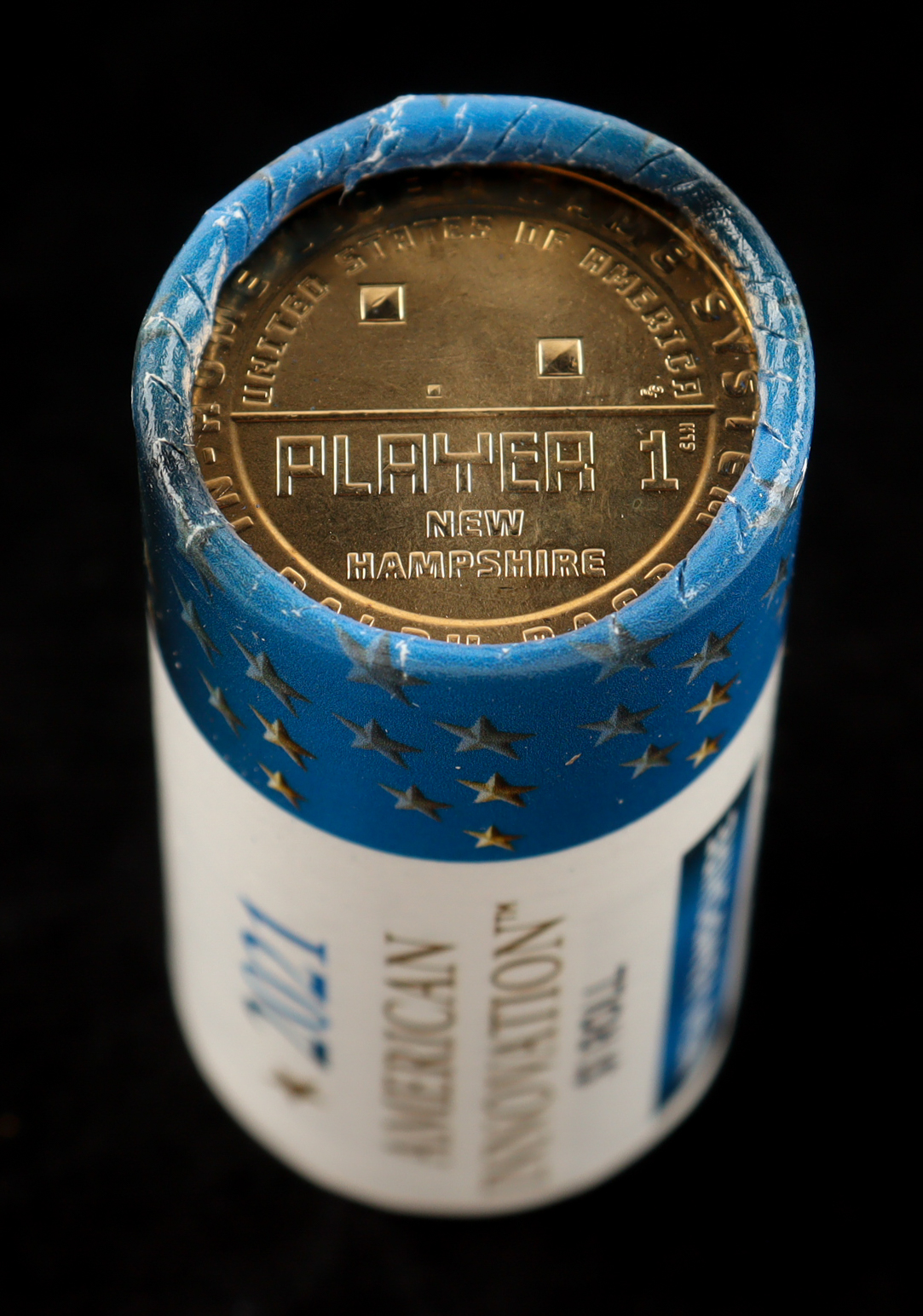 2021-P American Innovation New Hampshire Dollar Roll of (25) Coins at PristineAuction.com 2021-P American Innovation New Hampshire Dollar Roll of (25) Coins at PristineAuction.com