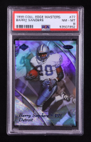 Barry Sanders 1999 Collector's Edge Masters #77 #3544/5000 (PSA 8) at PristineAuction.com