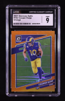 Cooper Kupp 2021 Donruss Optic Orange #182 #040/199 (CGC 9) at PristineAuction.com