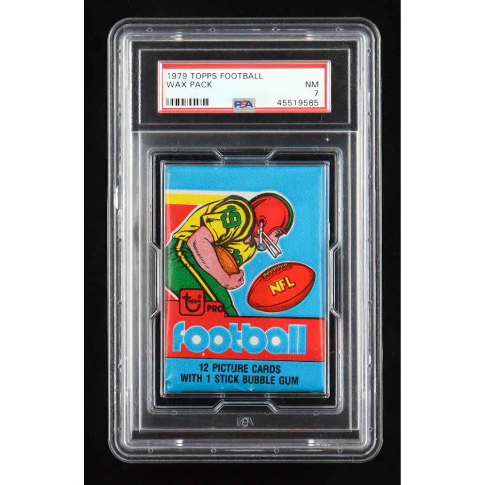 1979 Topps Football Wax Pack (PSA 7) at PristineAuction.com