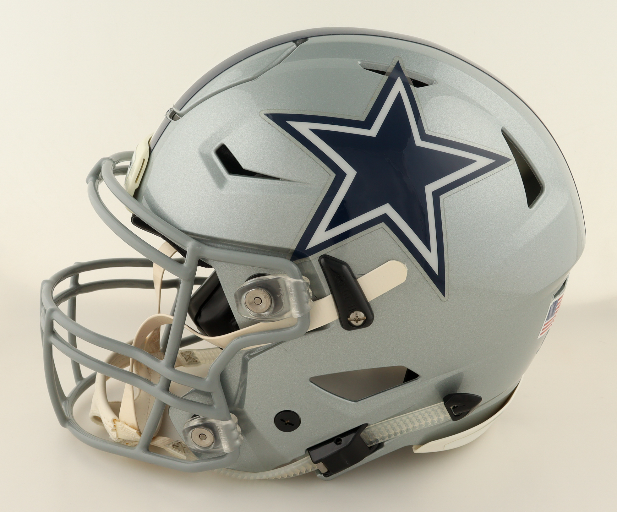 Michael Irvin Signed Cowboys Full-Size Authentic On-Field SpeedFlex Helmet (Beckett) at PristineAuction.com Michael Irvin Signed Cowboys Full-Size Authentic On-Field SpeedFlex Helmet (Beckett) at PristineAuction.com