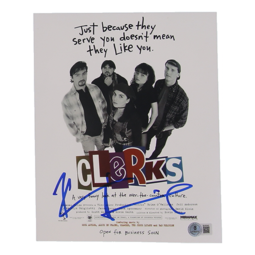 Kevin Smith Signed "Clerks" 8x10 Photo (Beckett) at PristineAuction.com Kevin Smith Signed "Clerks" 8x10 Photo (Beckett) at PristineAuction.com