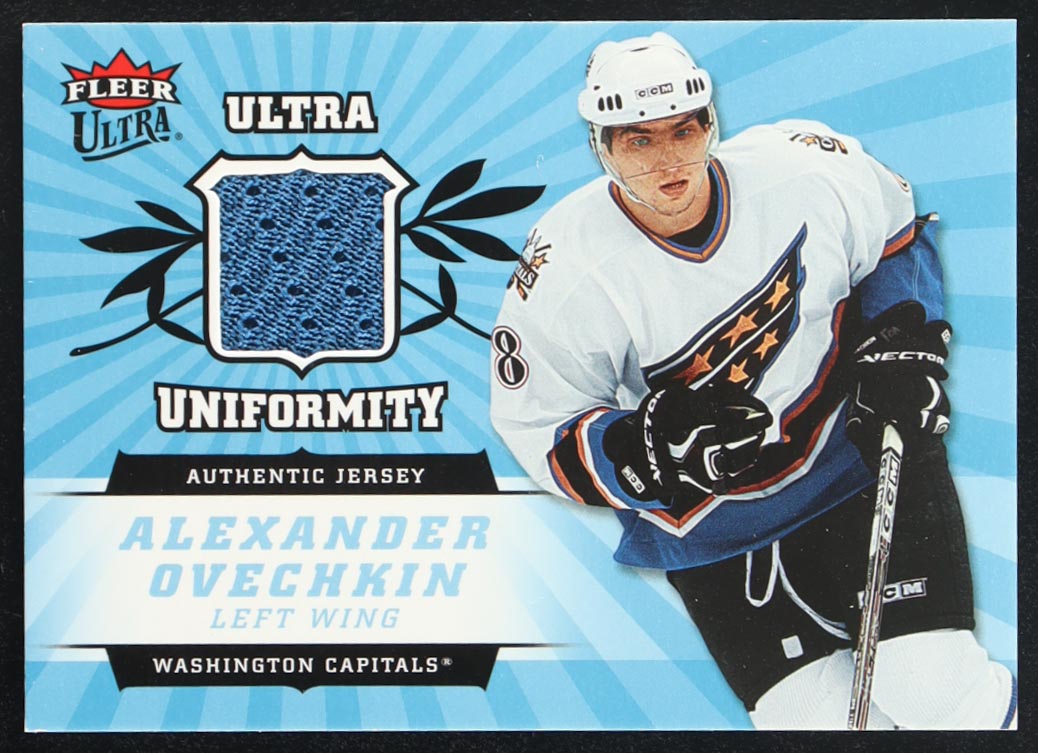 Alexander Ovechkin 2006-07 Ultra Uniformity #UAO at PristineAuction.com Alexander Ovechkin 2006-07 Ultra Uniformity #UAO at PristineAuction.com