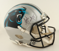 Jake Delhomme Signed Panthers Logo Full-Size Authentic On-Field Speed Helmet (JSA) at PristineAuction.com