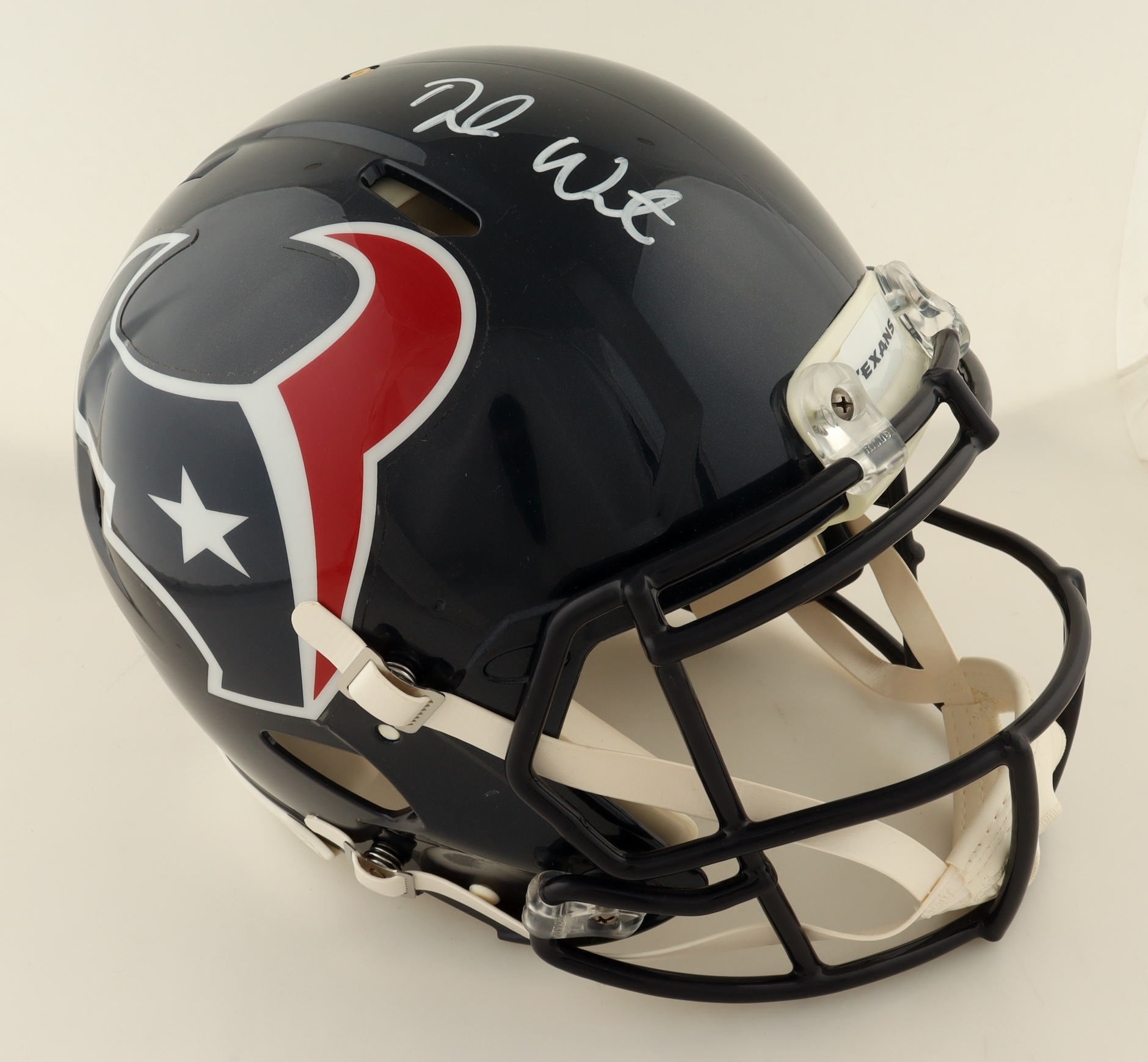 Deshaun Watson Signed Texans Full-Size Authentic On-Field Speed Helmet (Beckett) at PristineAuction.com Deshaun Watson Signed Texans Full-Size Authentic On-Field Speed Helmet (Beckett) at PristineAuction.com