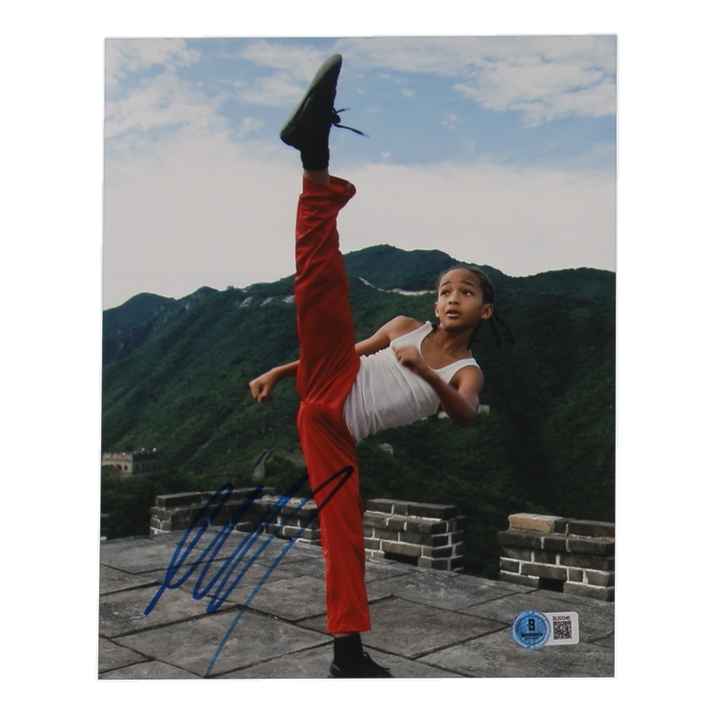 Jaden Smith Signed "The Karate Kid" 8x10 Photo (Beckett) at PristineAuction.com Jaden Smith Signed "The Karate Kid" 8x10 Photo (Beckett) at PristineAuction.com