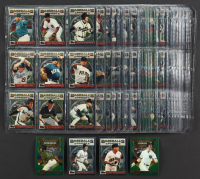 1993 Topps Finest Baseball Complete Set of (199) Cards with Rickey Henderson #86, George Brett #63, Gary Sheffield #31, Don Mattingly #98 at PristineAuction.com