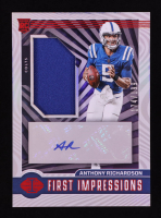 Anthony Richardson 2023 Panini Illusions Red JSY AU #102 #174/199 RC at PristineAuction.com