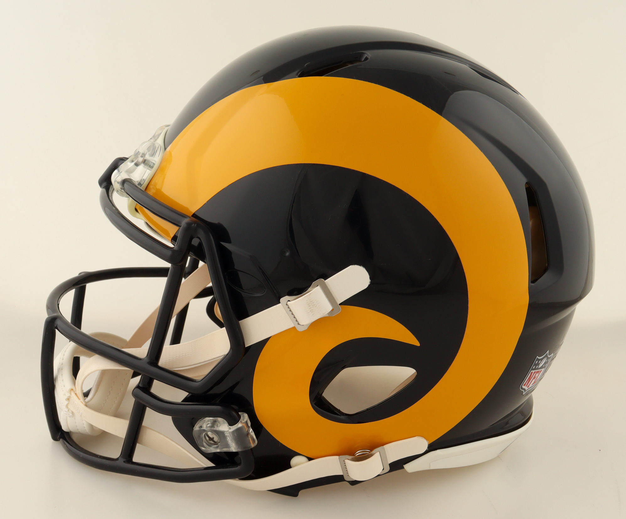 Jerome Bettis Signed Rams Full-Size Authentic On-Field Speed Helmet Inscribed "Battering Ram" (JSA) at PristineAuction.com Jerome Bettis Signed Rams Full-Size Authentic On-Field Speed Helmet Inscribed "Battering Ram" (JSA) at PristineAuction.com