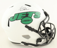 Vinny Testaverde Signed Jets Full-Size Lunar Eclipse Alternate Speed Helmet (PSA) at PristineAuction.com