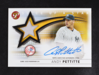 Andy Pettite 2022 Topps Slice of a Star Relic Autographs #SSAR-AP #27/50 at PristineAuction.com