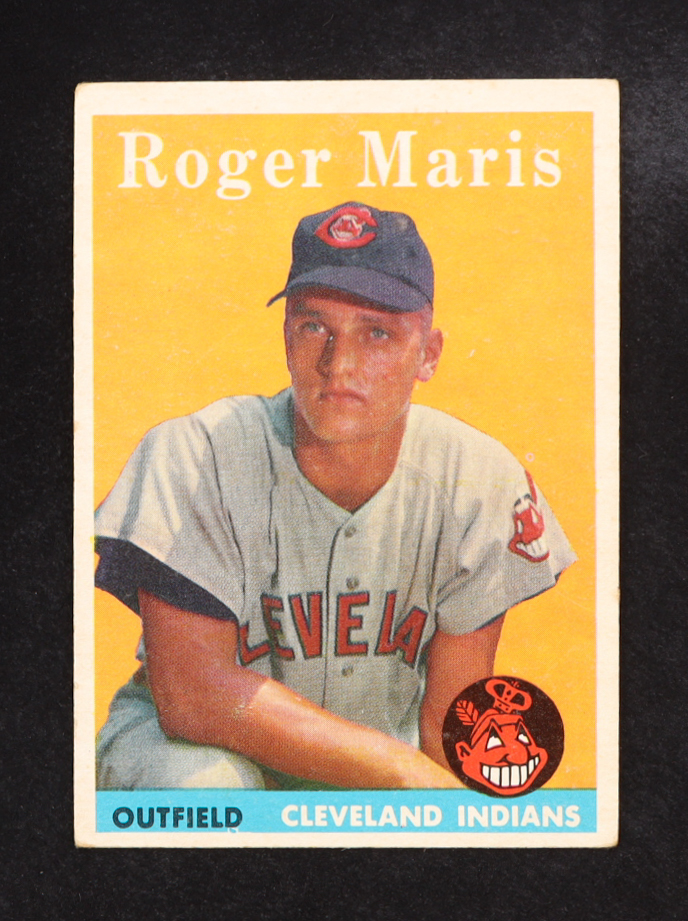 Roger Maris 1958 Topps #47 RC at PristineAuction.com Roger Maris 1958 Topps #47 RC at PristineAuction.com