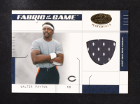 Walter Payton 2003 Leaf Certified Materials Fabric of the Game #FG62 #18/50 at PristineAuction.com